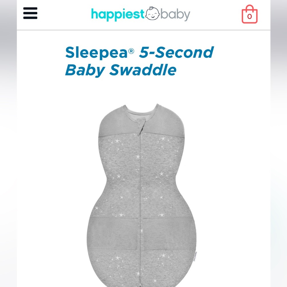 Happiest Baby Sweetpea swaddle
